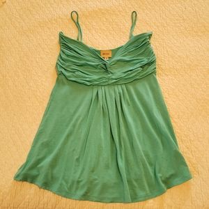 Ella Moss loose fit turquoise tank